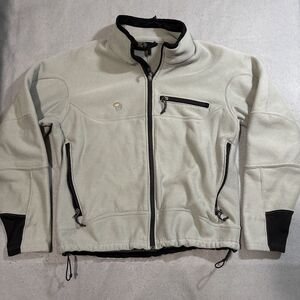 Vintage Mountain‎ Hardwear Mens XL Fleece Jacket Coat Gorpcore Gray